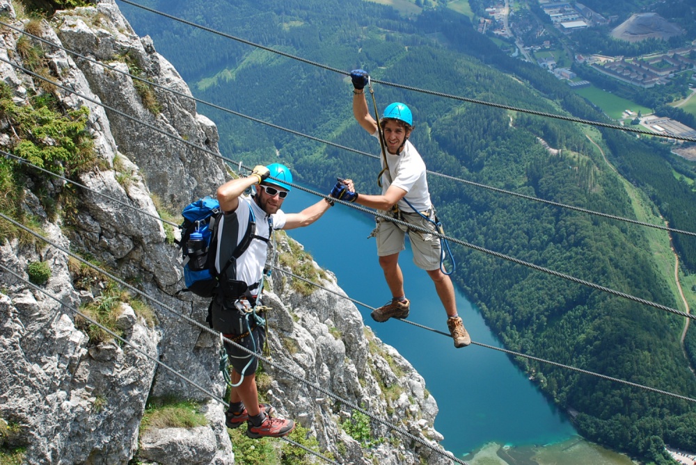Via ferrata túra